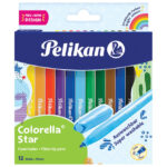 Flomaster školski  12boja Colorella star Pelikan 822305 (100435922) blister
