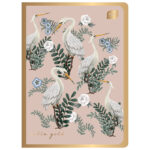 Teka meki uvez A5 karo 60L 70g Metallic Satin Gold Interdruk!! - Slika 5