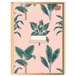 Teka tvrdi uvez A6 karo 96L 70g Metallic Satin Gold Interdruk!! - Slika 3