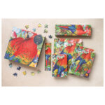 Notes 13x18 cm-midi crte  72L s gumicom Tropical Garden Paperblanks PB9306-0!! - Slika 2