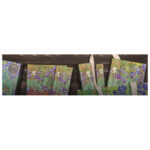 Notes 13x18 cm-midi crte  72L s gumicom Van Gogh Irises Paperblanks PB8204-0 - Slika 2