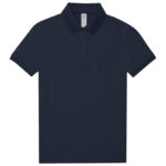 Majica kratki rukavi B&C MyPolo180 Women 180g tamnoplava XL