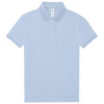 Majica kratki rukavi B&C MyPolo180 Women 180g svijetloplava XL