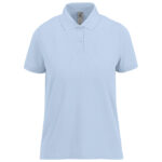 Majica kratki rukavi B&C MyPolo180 Women 180g svijetloplava XS