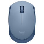 Miš usb 3tipke optički bežični M171 Logitech plavo/sivi blister