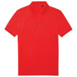 Majica kratki rukavi B&C MyEcoPolo 65/35 180g crvena M!!