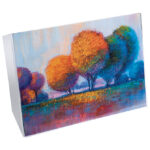 Stalak za 1 prospekt stolni akrilni  A5 Exacompta "L" 85058D - Slika 2