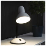 Svjetiljka stolna basic Simple Avide bijela - Slika 4