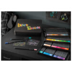 Boje drvene 100boja metalna kutija Black Edition Faber Castell 116490 - Slika 3