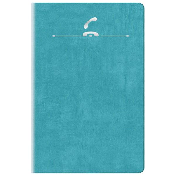 Adresar telefonski  97x147 mm A-Z Wall 367 tirkizno plavi!!