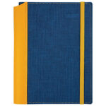 Notes B5 crte 160L 80g s gumicom, fleksibilna korica, Borneo plavo/žuti!!