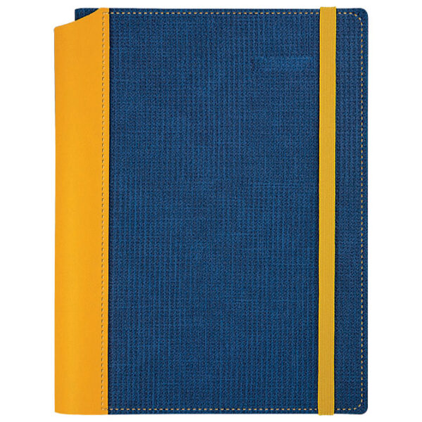 Notes B5 crte 160L 80g s gumicom, fleksibilna korica, Borneo plavo/žuti!!