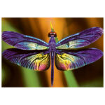 Puzzle 250 kom Colorful nature 3 Dragonfly Interdruk - Slika 4