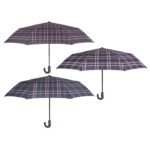 Kišobran automatik (otvaranje+zatvaranje na gumb) sklopivi s drvenom ručkom Technology Perletti 21763 sortirano!! - Slika 2