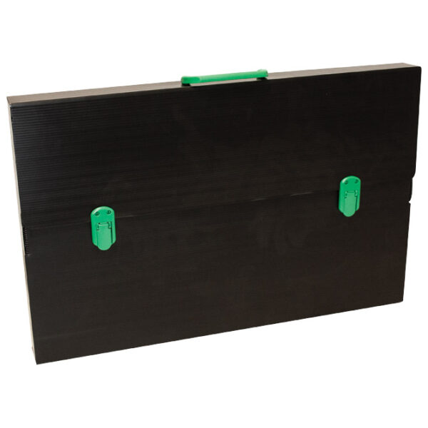 Torba-kofer pp-tvrdi  365x565x30 mm Ri.Plast 6338535213.1 crna/sort ručka