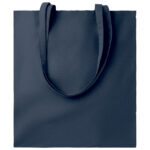 Vrećice za kupovinu pamučna 38x42 cm-duge ručke tamnoplava