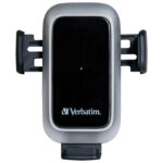 Držač Verbatim FWC-03 Pro 49554 Qi brzi bežicni magnetni auto punjac, 15W, crni