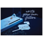 Olovka grafitna B Sparkle Faber-Castell 118251 sky blue - Slika 2