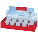 Šiljilo pvc s pvc kutijom 1rupa Grip 2001 mini Faber Castell 183774 sky blue - Slika 3