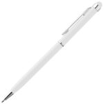 Olovka kemijska metalna+touch pen New Orleans bijela - Slika 2