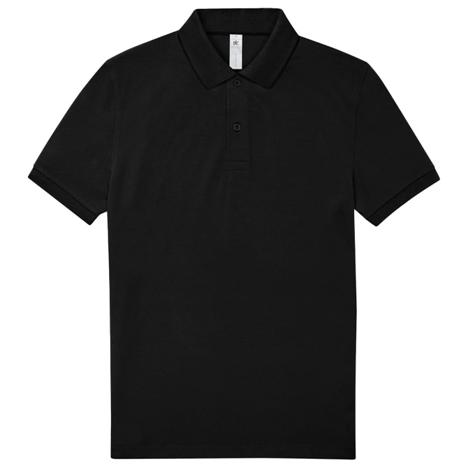 000054766 Majica kratki rukavi B&C MyPolo180 180g crna 2XL - Slika 1