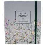 Blok kolegij B5 crte 96L s gumicom Flowers 1 Marker 1712