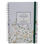 Blok kolegij A4 crte 120L s gumicom Flowers 1 Marker 2412