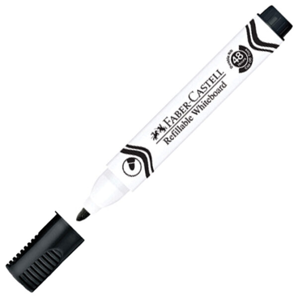 Marker za bijelu ploču 1,5-3 mm W20 Faber Castell 254099 crni