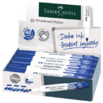 Marker za bijelu ploču 1,5-3 mm W20 Faber Castell 254051 plavi - Slika 2