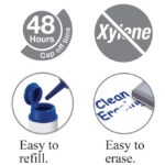 Marker za bijelu ploču 1,5-3 mm W20 Faber Castell 254051 plavi - Slika 3