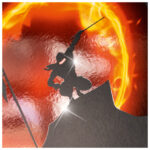 Blok kolegij A4 crte  80L perforacija+4rupe Ninja Brunnen 10-67927 321!! - Slika 2