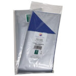 Papir ukrasni Tissue 50x75 cm pk6 Cartotecnica Rossi Z8006 metalik srebrno-plavi  blister