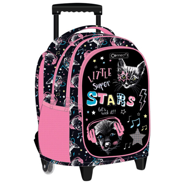 Ruksak školski s kotačićima Super Star Pets 24.Connect basic!!
