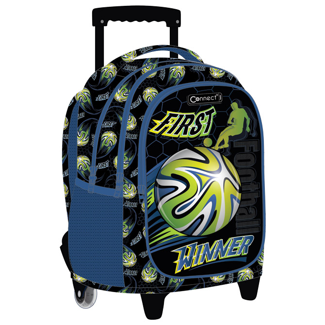 000055284 Ruksak školski s kotačićima First Winner 24.Connect basic - Slika 1