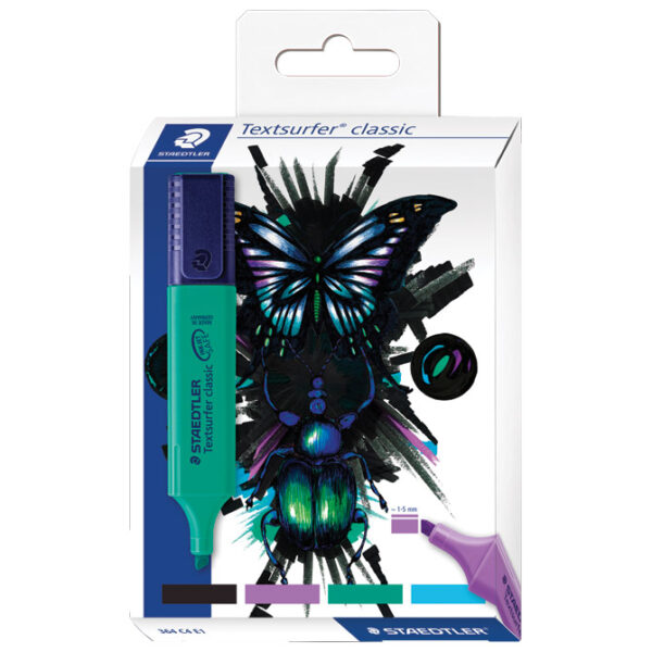 Signir 1-5 mm classic Cool&Cute Staedtler 364 C4 E1 4boje blister!!