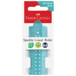 Ravnalo pvc 30 cm Sparkle Faber-Castell 172030 sort - Slika 2