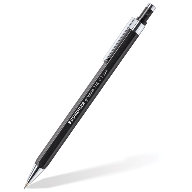 000055334 Olovka tehnička 0,7 mm Graphite Staedtler 778 07-9 crna - Slika 1
