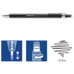 Olovka tehnička 0,7 mm Graphite Staedtler 778 07-9 crna - Slika 4