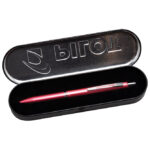 Olovka kemijska Acro 1000 Pilot BAC-1SM-COF-MCP koraljno roza + metalna kutija - Slika 2