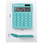 Kalkulator komercijalni 10mjesta Eleven SDC-810NRGNE zeleni - Slika 4