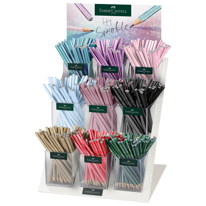000055475 Stalak s olovkama grafitnim Sparkle pk432 Faber Castell 118284 - Slika 1