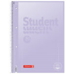 Blok kolegij A4 crte  80L perforacija+4rupe Pastel 2 Soft Brunnen 10-67327 94 sortirano