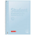 Blok kolegij A4 crte  80L perforacija+4rupe Pastel 2 Soft Brunnen 10-67327 94 sortirano - Slika 2