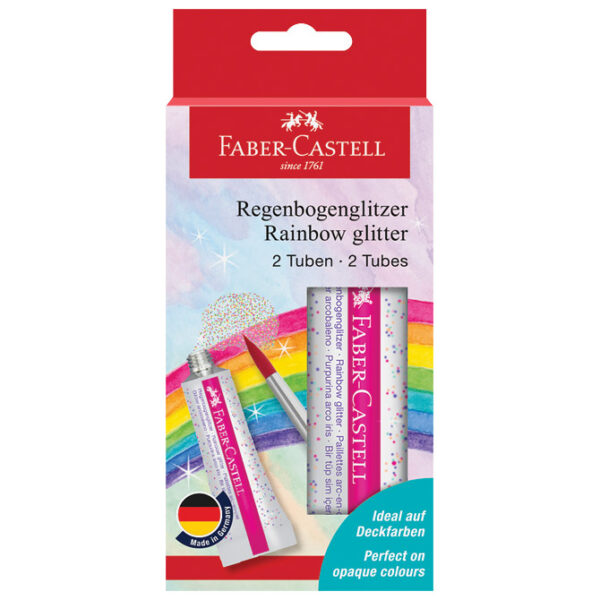 Glitter u tubi Rainbow pk2 Faber Castell 125089!!
