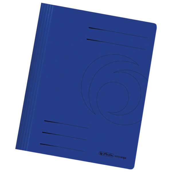Fascikl mehanika euro karton A4 Herlitz 11036969 (300002962) plavi
