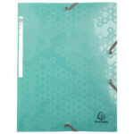 Fascikl klapa s gumicom pp A4 Maia Exacompta 55210E sortirano!! - Slika 3