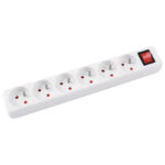 Kabel produžni s prekidačem 6rupa/3m Office products 13116341-14 bijeli