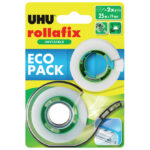 Traka ljepljiva 19 mm/25m+5m gratis Rollafix 36395 UHU nevidljiva