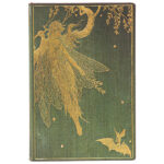 Notes  9x14 cm-mini crte 104L s gumicom Olive Fairy Flexis Paperblanks FB9643-6 - Slika 2