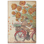 Notes  9,5x14 cm-mini crte 104L bez zatvaranja Holland Spring Flexis Paperblanks FB7282-9 - Slika 2